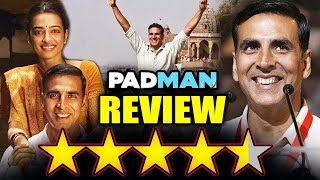 PADMAN Movie Review  Akshay Kumar  Radhika Apte  Sonam Kapoor [upl. by Asiil426]