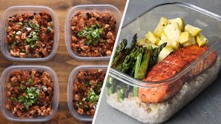 5 Easy amp Healthy Meal Prep Recipes [upl. by Marris]