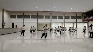 Bailando Bachata  By LD TITD SUMBER NAGA PROBOLINGGO  kristaliavlog linedance [upl. by Roarke256]