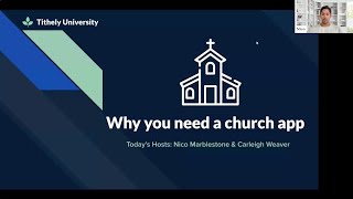 Why You Need A Church App [upl. by Ninahs395]