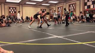 Jake Tenebruso vs Lacey Win Nuway Summer National Duals [upl. by Ranita]