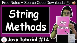 Java Tutorial String Methods in Java [upl. by Terrijo]