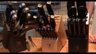 JA Henckels knife sets blogger review [upl. by Itsur]