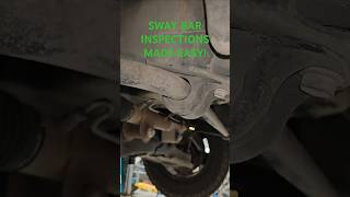 Mechanic Tip Easy Way To Inspect Sway Bars [upl. by Coben374]