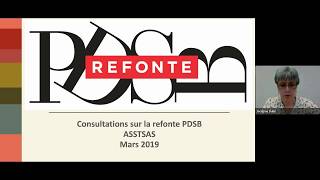 Refonte PDSB  Groupe de consultation PDSB2  Mars 2019 [upl. by Anora]