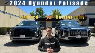 LIMITED vs CALLIGRAPHY 2024 Hyundai Palisade Any favorite [upl. by Llenahs811]