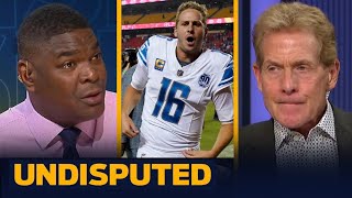 UNDISPUTED  Keyshawn on fire Jared Goff says Detroit Lions expecting to beat 49ers [upl. by Ahseim857]