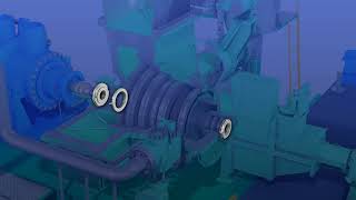 Flexible Oil Deflector in Boiler Feedwater Pump Turbine [upl. by Kobi]