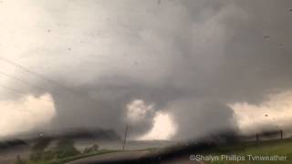 TWO TORNADOES Video 2 Pilger NE 61614 [upl. by Ariait]