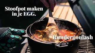 Stoofpot maken in je EGG  Big Green Egg Live [upl. by Notna]