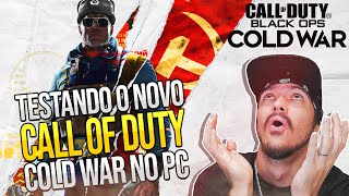 CALL OF DUTY BLACK OPS COLD WAR PC ULTRA PRIMEIRAS IMPRESSÕES  ACESSO ANTECIPADO DO BETA ABERTO [upl. by Timrek322]