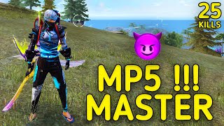 SOLO VS SQUAD  MP5 MASTERCLASS🔥  UNLEASHING THE MP5S PEAK POWER😈  99 HEADSHOT INTEL I5 [upl. by Aehcsrop63]