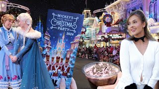 Opening Night of Mickey’s Very Merry Christmas Party  New Parade  New Anna and Elsa Meet and Greet [upl. by Limbert]