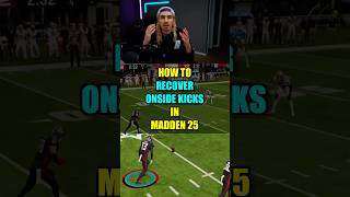 Best Way To RECOVER Onside Kicks In Madden 25 [upl. by Elrod609]