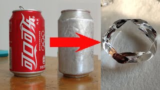 How to make potassium alum crystals from aluminum can [upl. by Froma346]