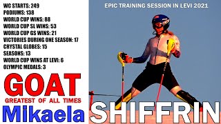 Mikaela SHIFFRIIN  Greatest Slalom Skier Of All Times [upl. by Rebmat518]