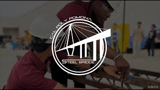 Cal Poly Pomona Steel Bridge Team 20232024 [upl. by Nilla]