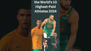 Who Are The RICHEST Athletes in 2024 shorts richestathletes [upl. by Alrahc714]