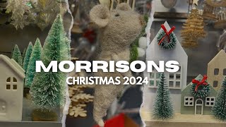 MORRISONS CHRISTMAS TREES AND DECORATIONS 🌲 NUTMEG CHRISTMAS CLOTHING 2024 [upl. by Mccafferty]