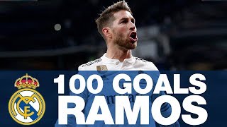 SERGIO RAMOS 100 GOALS [upl. by Lennox]