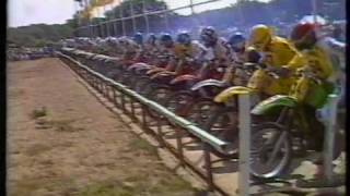 British 500cc Motocross GP Hawkstone Park 1984 Part 1 [upl. by Mcnamee582]