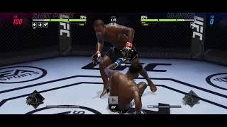 UFC Mobile 2  Ovince Saint Preux Vs Curtis Blaydes Gameplay [upl. by Nahtnhoj930]