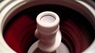 Maytag Washer  Model SAV515DEWW  Spin and Spray Rinse [upl. by Nnel]