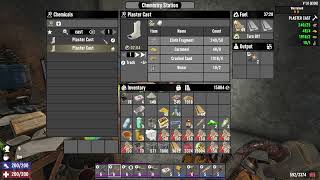 40 faster crafting in Chemistry Station  yes please  7 Days To Die v10 [upl. by Ayanal]