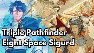 Triple Pathfinder Emblem Sigurd  Aether Raids Defense FEH Nov 2024 Fire Emblem Heroes [upl. by Farhsa]