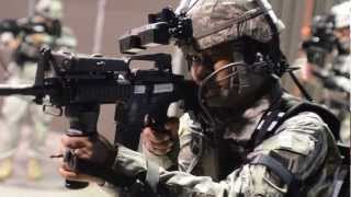 US Infantry Trains on Simulators  Dismounted Soldier Training System [upl. by Tisbe]