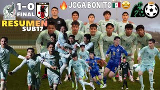 México SUB17 VS Japón SUB17 RESUMEN 🔥 Copa Mondial Futbol Montaigu J1 FINAL 🇲🇽10🇯🇵 2632024 [upl. by Knepper140]