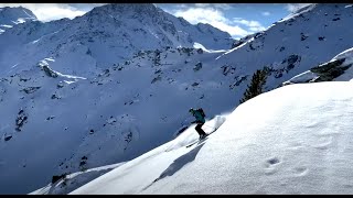 Skiing Verbier  Bluebird Powder Day [upl. by Alic188]