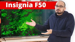 Insignia F50 QLED TV Review  EntryLevel 4K TV US Only [upl. by Zetrok]