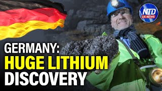 Germany Discovers Huge Lithium Deposit  NTD UK News [upl. by Eille]