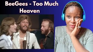 Reacting To BeeGees  Too Much Heaven POWERFUL VOCALS [upl. by Annayi]