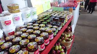 Walking through the Jean Talon Market Montreal Quebec [upl. by Lucchesi]