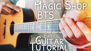 Magic Shop BTS Guitar Tutorial  Magic Shop Guitar  Guitar Lesson 599 [upl. by Heuser624]