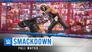 FULL MATCH Roman Reigns vs Rey Mysterio — Universal Title Hell in a Cell Match SmackDown 2021 [upl. by Darelle]