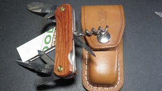 WENGER and EKA – Wood Collection – Wood Major Wood 03 Traveler 1 78 03 Sheath [upl. by Seavir266]