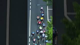 BINIAM GIRMAY SPRINTS TO PODIUM 🔥 giroditalia giro cycling [upl. by Anuqahs]