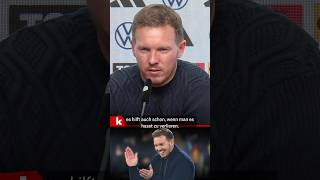 Nagelsmann über die Mentalität “Hilft wenn man es hasst zu verlieren” shorts [upl. by Broome910]