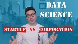 Data Science Startup vs Large Corporation [upl. by Oigroeg654]