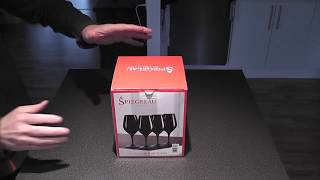 Spiegelau Authentis Blind Tasting glasses unboxing [upl. by Shimkus]