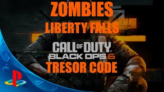 HOW TO OPEN TRESOR IN COD BLACK OPS 6 ZOMBIES LIBERTY FALLS code location [upl. by Phaidra]