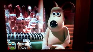 WALLACE amp GROMIT THE CURSE OF THE WERERABBIT DVD WALLACE amp GROMIT BRAIN WASHING THE BUNNIES SCENE [upl. by Huttan]