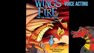 Wings of Fire Book 1 voice acting [upl. by Nahtnaoj9]