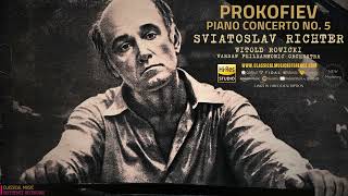 Prokofiev Piano Concerto No 5 in G Major Op 55 reference recording Sviatoslav Richter  1959 [upl. by Itsirc272]