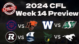 2024 cfl Week 14 Preview Ottawa RedBlacks release Ryquell Armstead Labour Day Rematches Previewed [upl. by Ardnoed223]