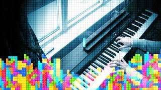 TETRIS THEME A  Piano SoloImprovisation  Коробейники Korobeiniki [upl. by Accalia]