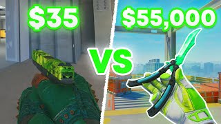 35 vs 55000 Green Loadout on CS2 [upl. by Shelagh]